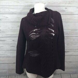 Anthropologie MOTH Italian Made Turtleneck Sweater